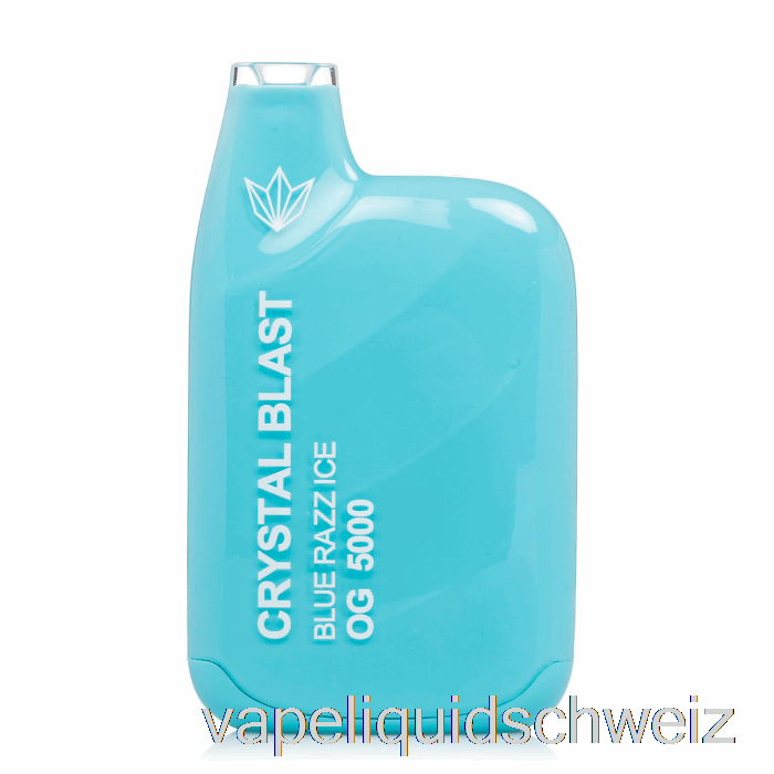 Crystal Blast OG5000 Einweg-Blue Razz Ice Vape Ohne Nikotin
